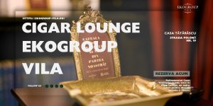 Locație filmări exclusivistă: Cigar Lounge în inima interbelicului la EkoGroup Vila